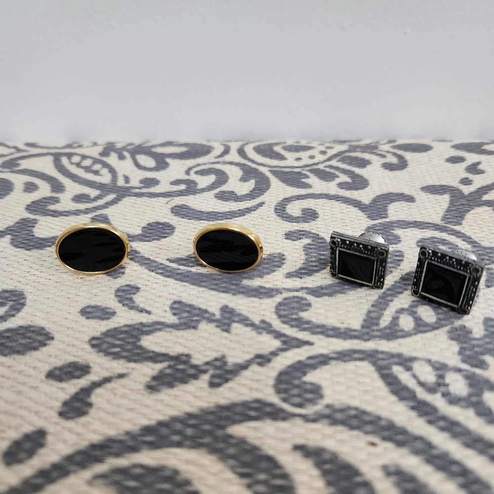 Vintage Formal Wear Cuff Links/ Wedding Attire